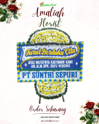Papan Bunga Duka di Salamsari