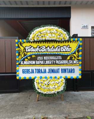Papan Bunga Duka di Salamsari