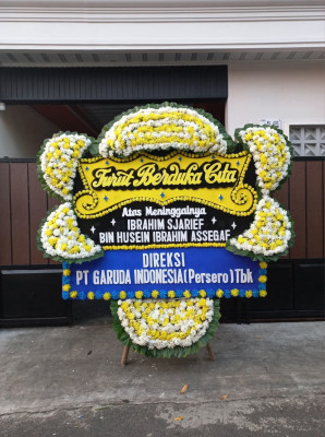 Papan Bunga Duka di Salamsari